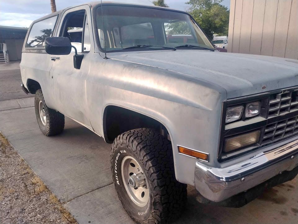 1991 K5 Blazer LS Swap No Wheels