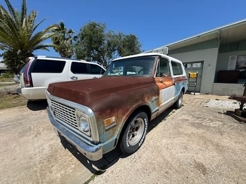1972 Chevrolet K5 Blazer two wheel drive conversion